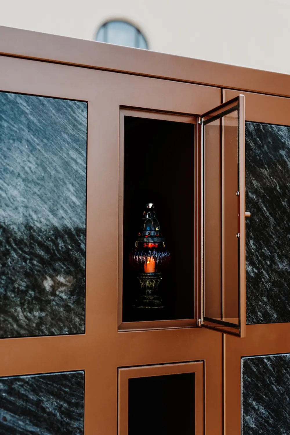 Vyhotovení nerezového kolumbária pro obec Blazice