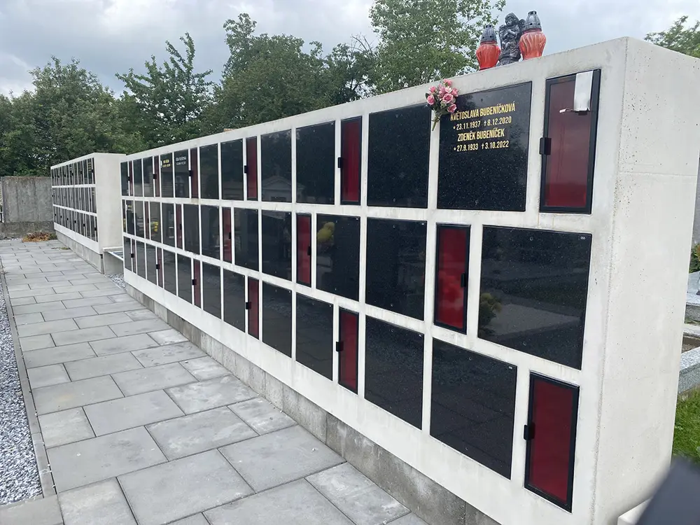 Vyhotovení betonového kolumbária pro Zborovice