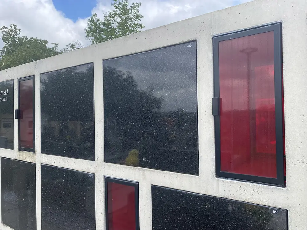 Vyhotovení betonového kolumbária pro Zborovice