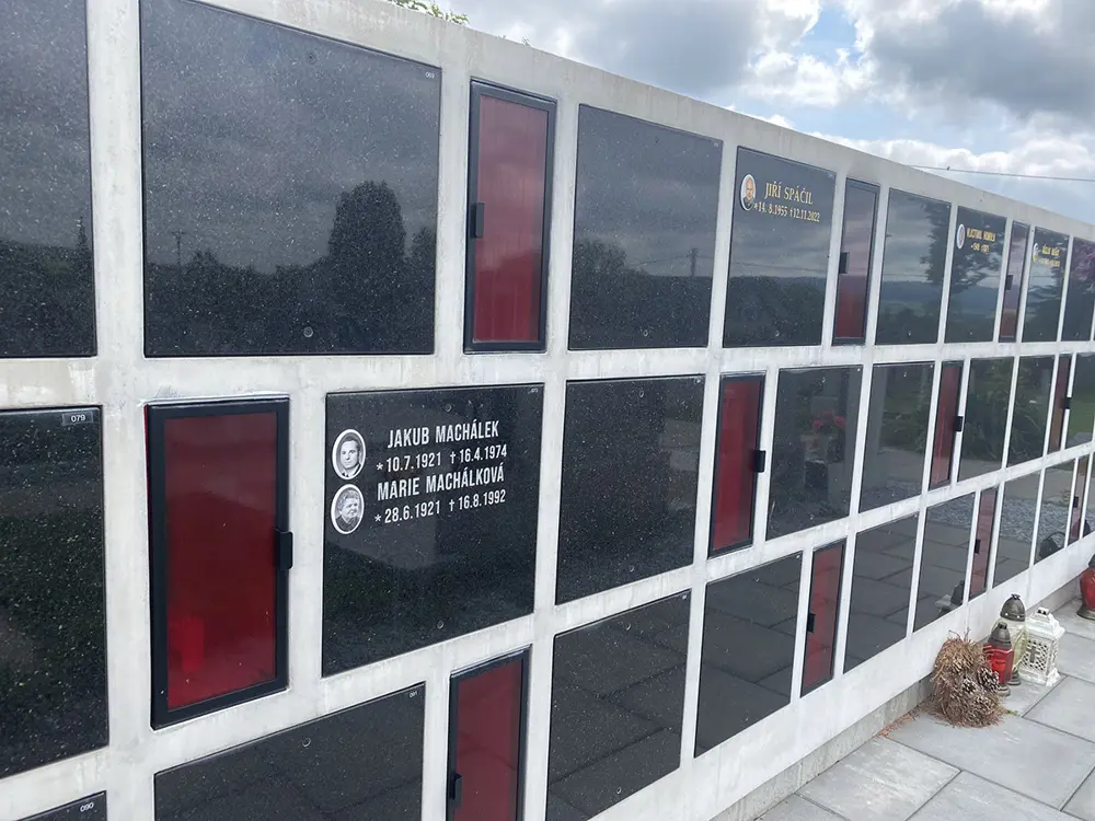 Vyhotovení betonového kolumbária pro Zborovice