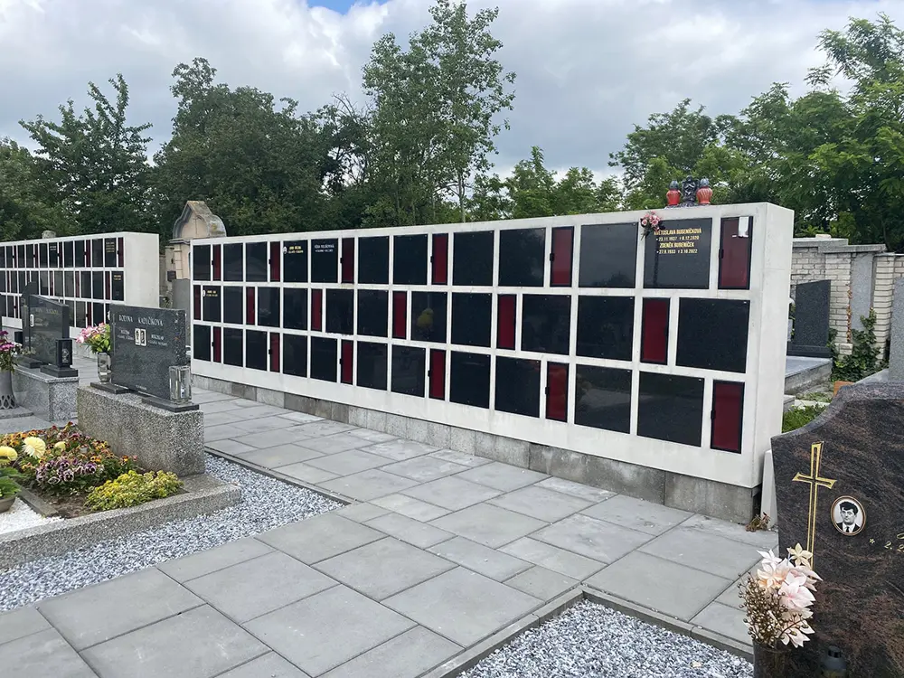 Vyhotovení betonového kolumbária pro Zborovice