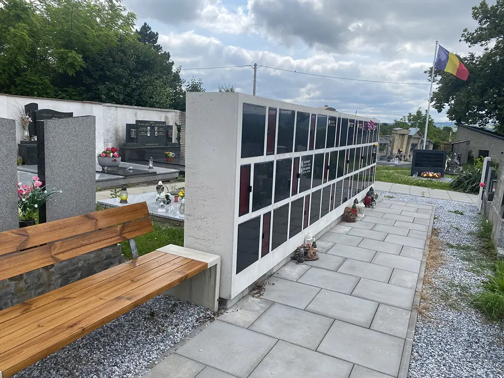 Vyhotovení betonového kolumbária pro Zborovice