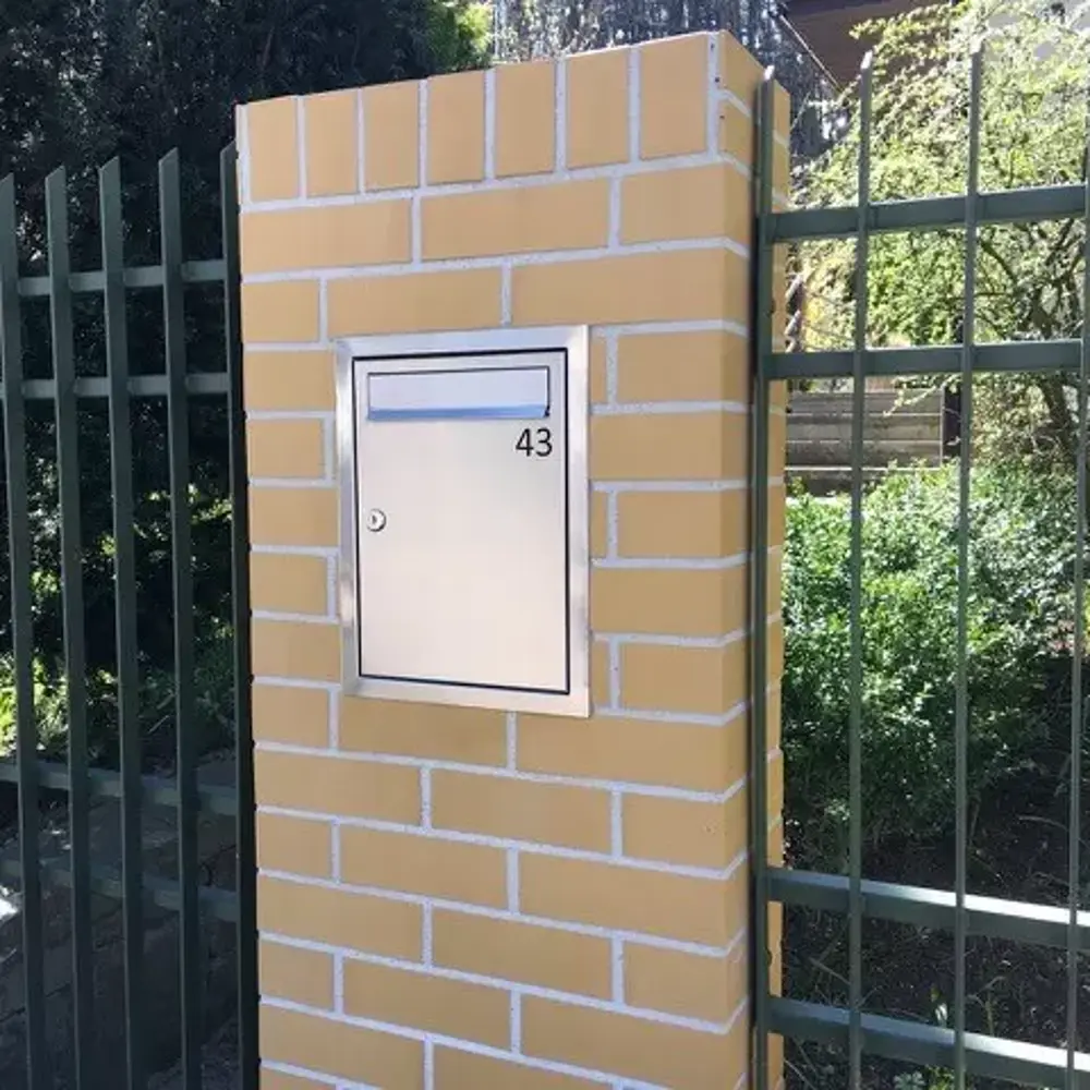 Poštovní schránka - ukázka realizace