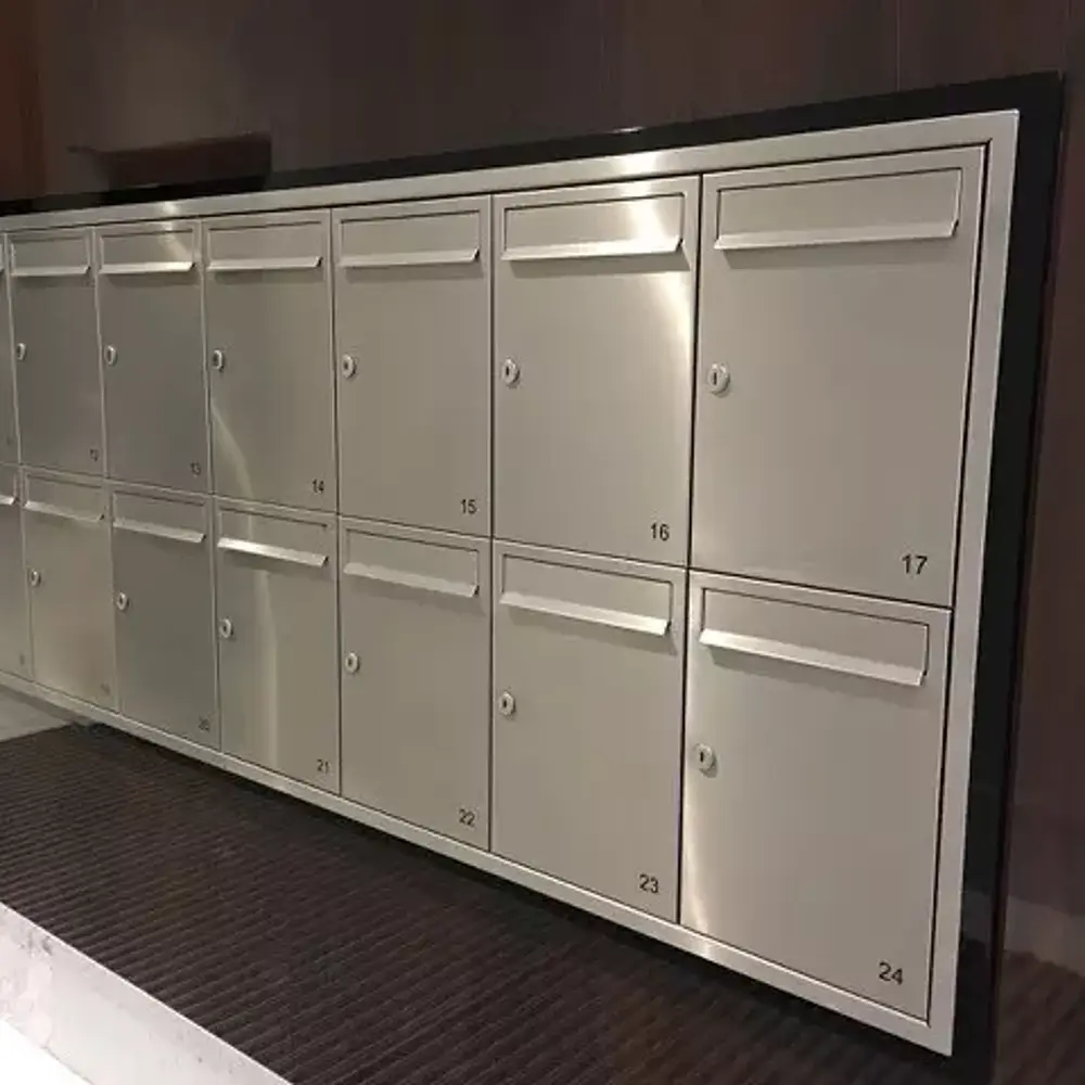 Poštovní schránka - ukázka realizace