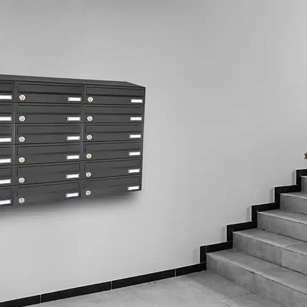 Poštovní schránka - ukázka realizace