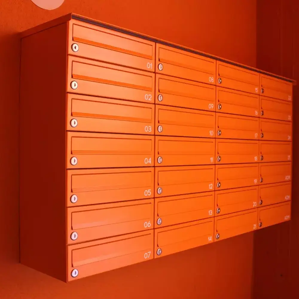 Poštovní schránka - ukázka realizace