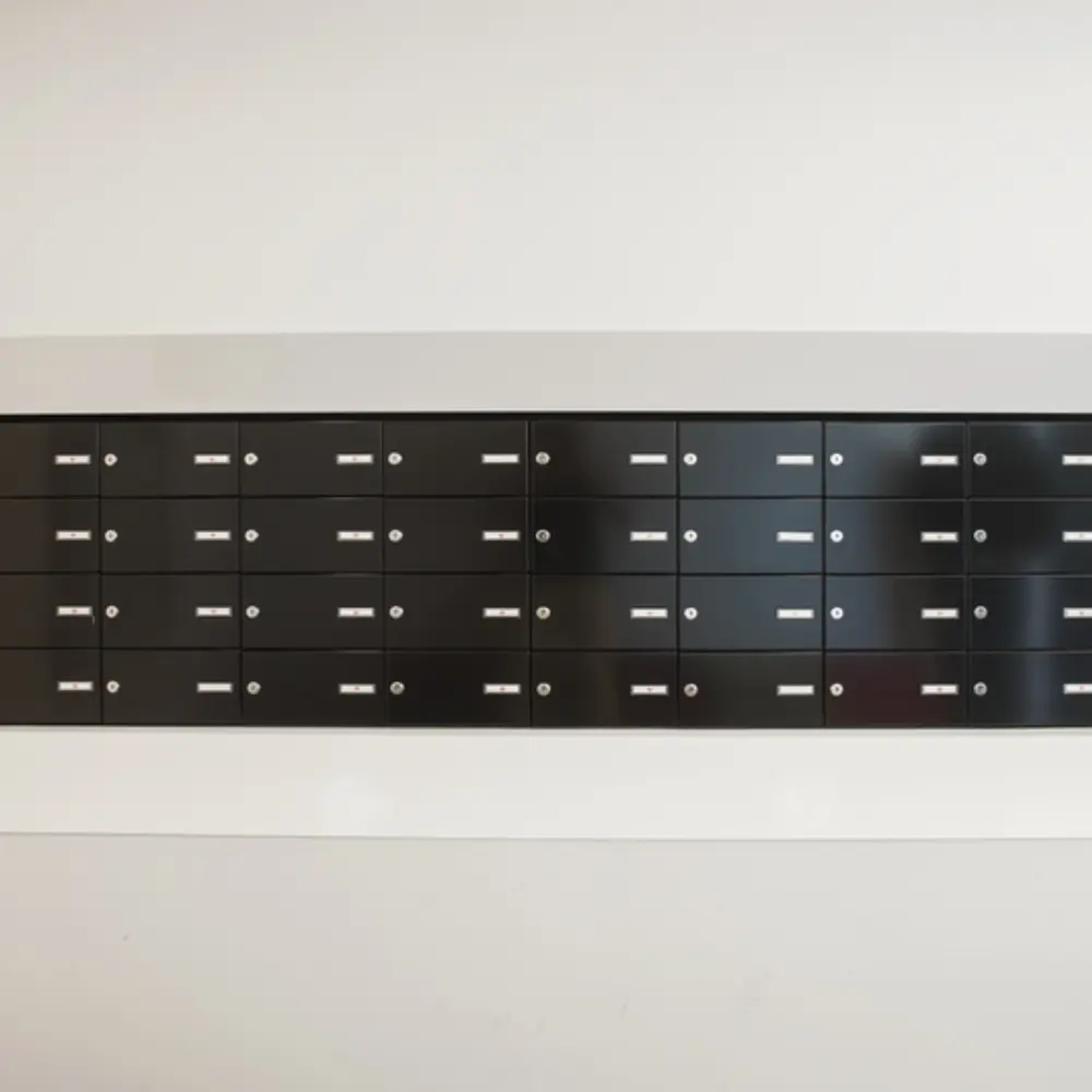 Poštovní schránka - ukázka realizace