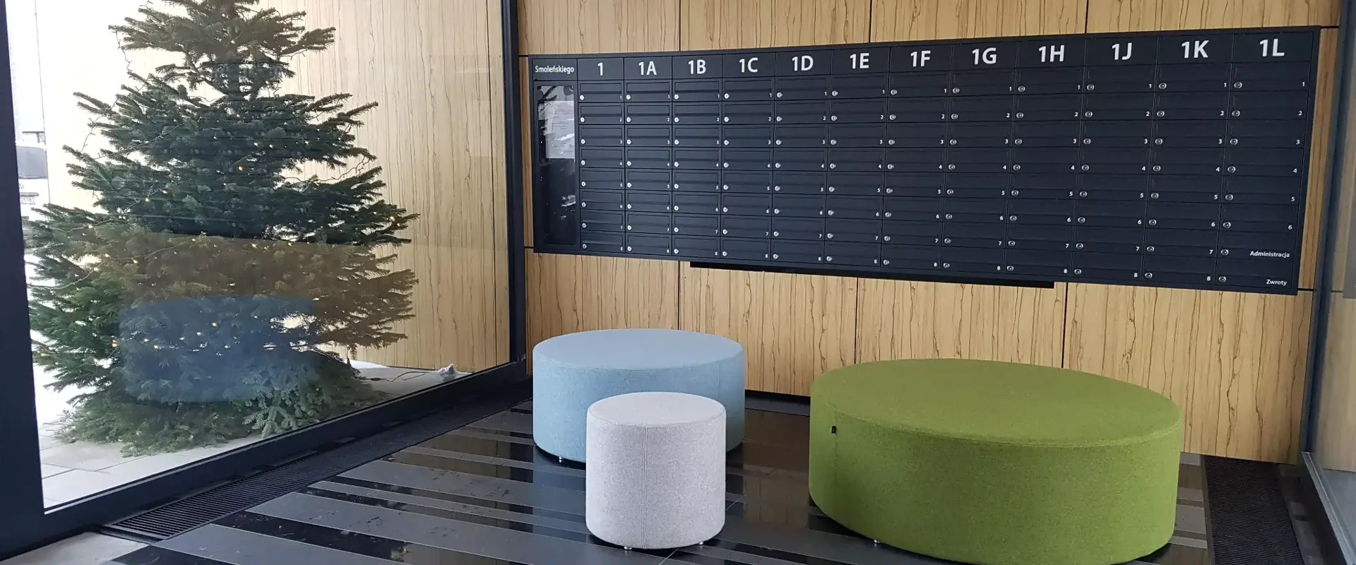 Vzorová realizace schránek